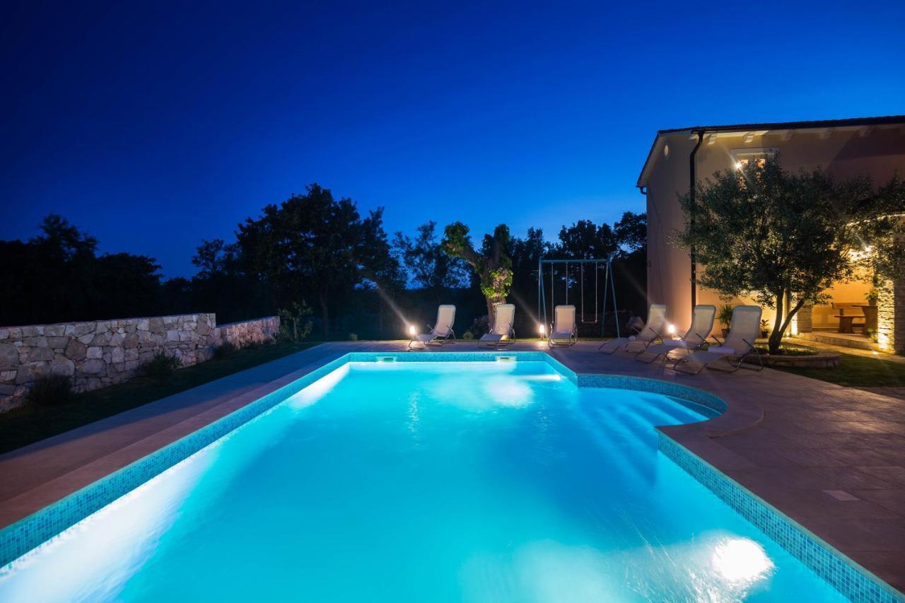 Beautiful Villa Natura With Pool In Labin Exterior foto